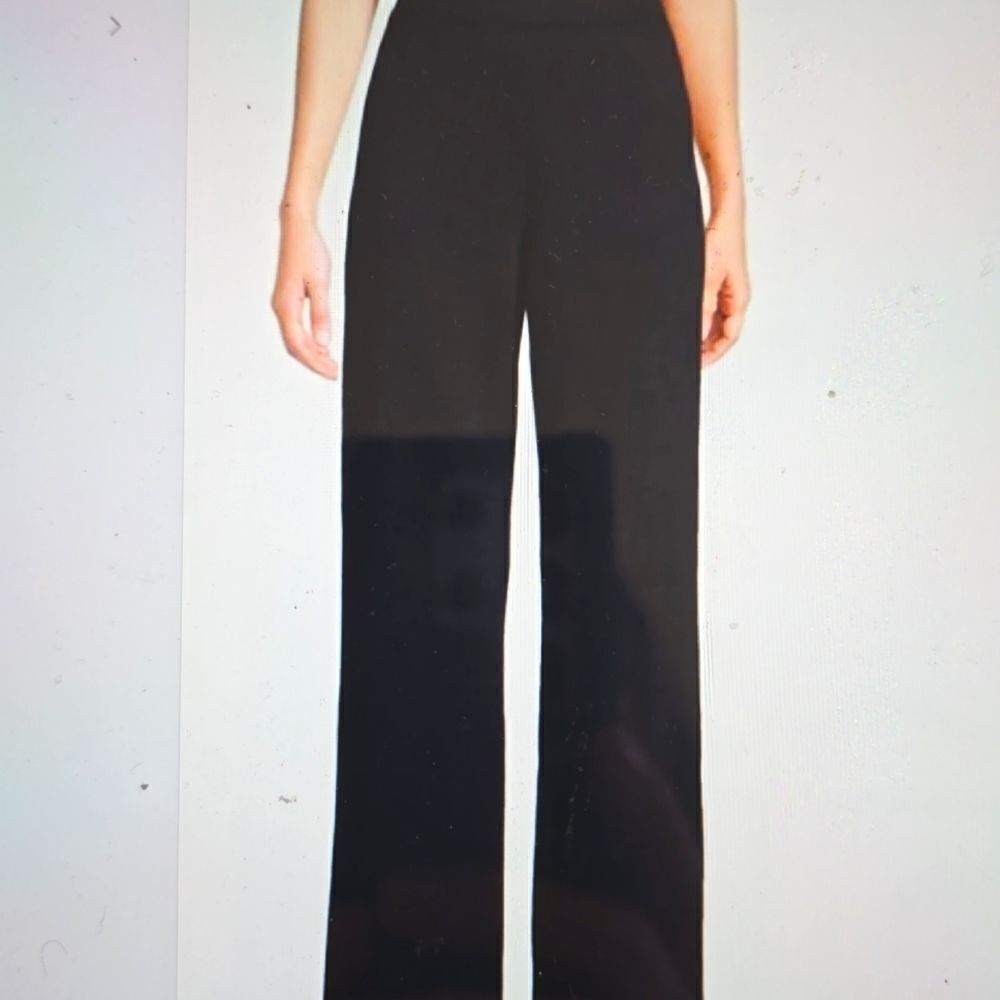 St. John Santana Knit Wide Leg Pant Large